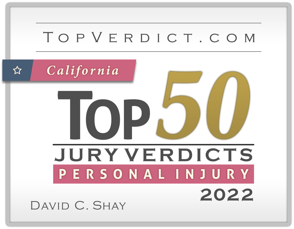 Top 50 Personal Injury Verdicts in California 2022