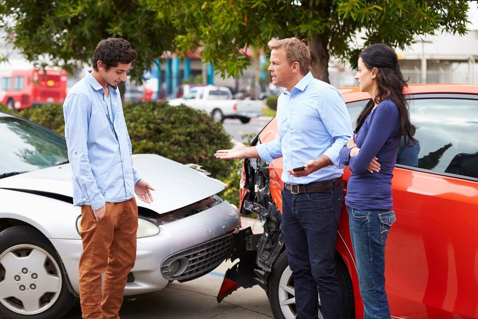 Determining fault after car accident