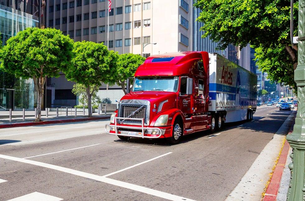 Los Angeles truck