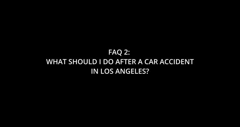What should I do after a car accident?