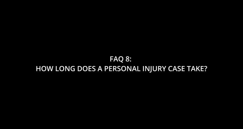 How long does a personal injury case take?